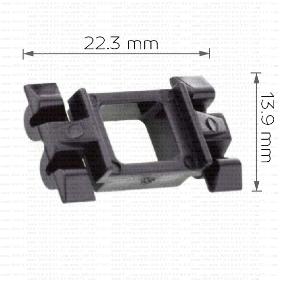 Щипка крепеж лайстна преден калник и основа за праг под вратите за Mercedes klasa С и klasa Е 