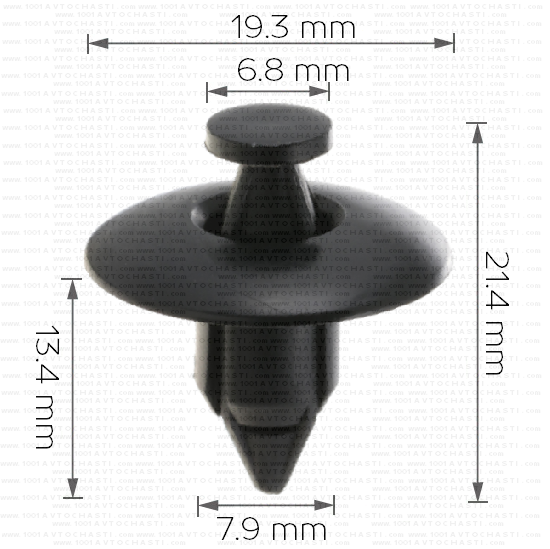 Щипка за бронята панели калници прагове и тапицерия багажник Volvo 