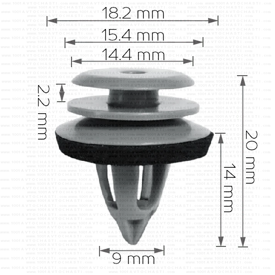 Щипка за кора врата за Mini Cooper 