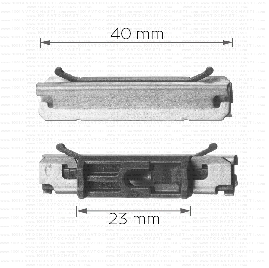 Щипка лайстна предно стъкло и странични лайстни за BMW 