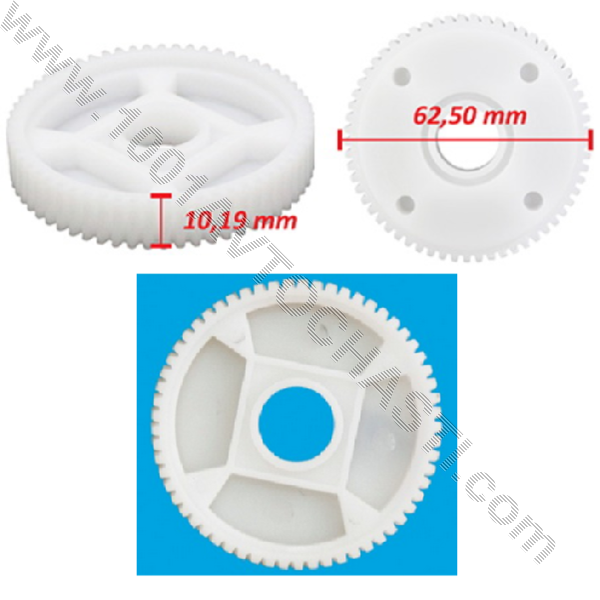 AVR-6001 Ролка моторче 62.50  мм. Универсална