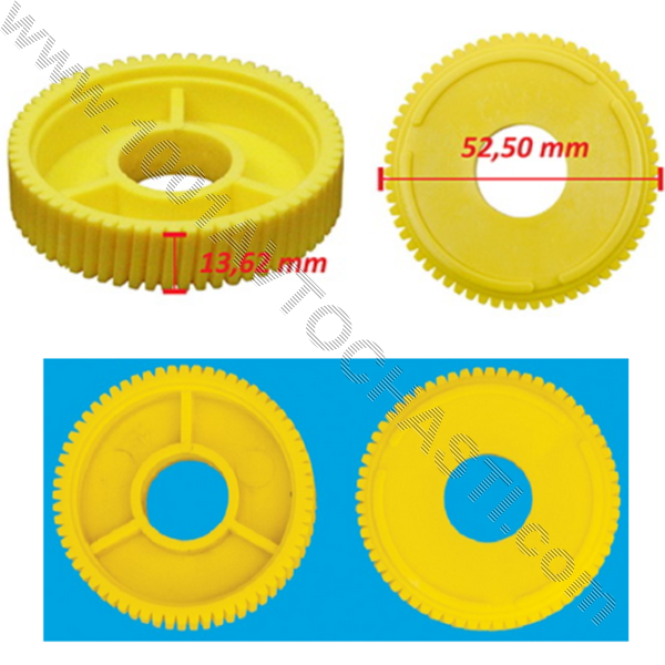 AVR-6037 Ролка моторче 52.50 мм. Универсална.