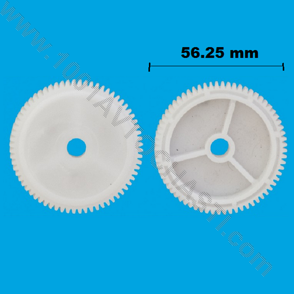 AVR-6039 Ролка моторче 56.10 мм за стъклоподемник на Peugeot 206