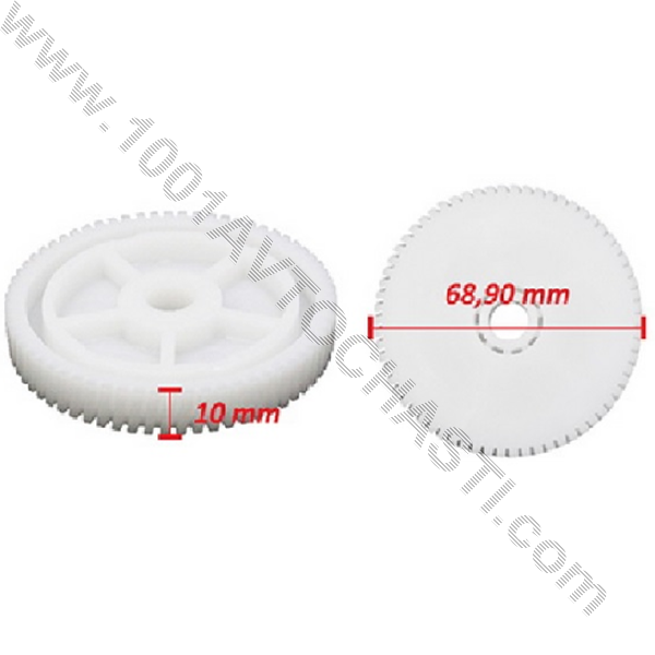 AVR-6040 Ролка моторче 68.50 мм за стъклоподемник на DAF Renault много модели