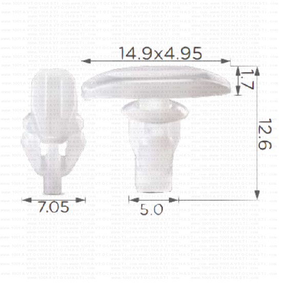 KD1509 Щипка уплътнения за Toyota