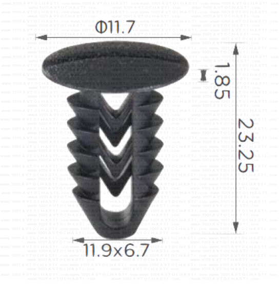 KD1512 Тапицерска щипка Fiat