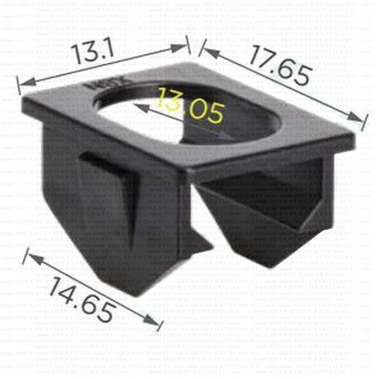 KD1533 Монтажна основа панел тонколони врата BMW.