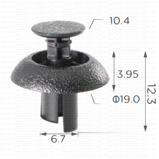 KD1595 Щипка броня капаци под двигателя Toyota