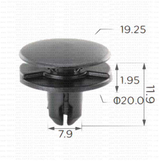 KD1610 Щипки за калници Honda