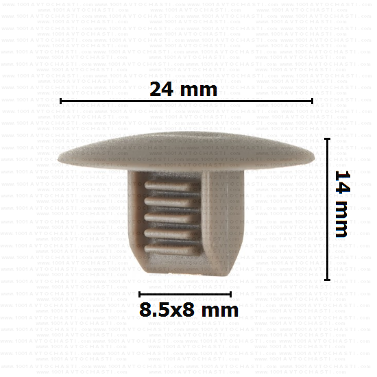 KD1616 Щипка тапицерия таван VW