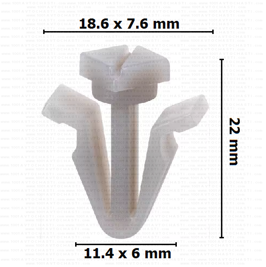KD1732 Щипка предна решетка и панел фарове Nissan