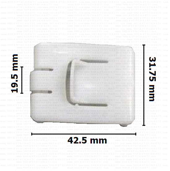 KD1752 Щипка настройка на седалка VW