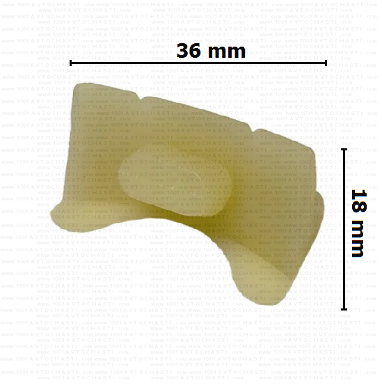 KD1766 Щипка механизъм регулиране седалка VW