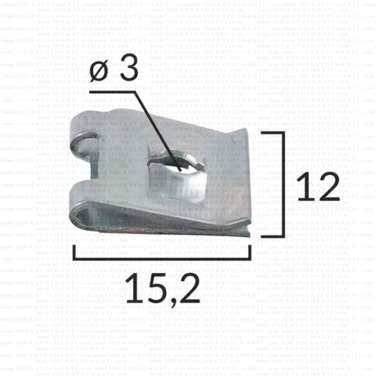 KD1796 Пластина Ф3 за Lancia