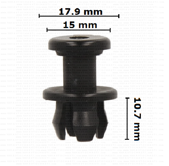 KD1933 Щипка външни лайстни за прагове на врати Volvo