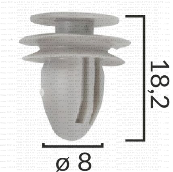 KD2001 Щипка панел врата колони вътрешен праг Subaru