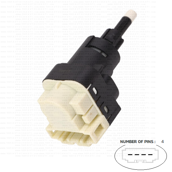 VAN-2453 Стоп машинка за VW Golf 5 6 Fox Caddy Jetta Lupo Passat Phaeton Touareg Touran