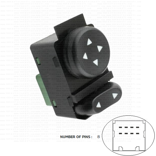 VAN-290 Kлюч настройка огледала Iveco Daily