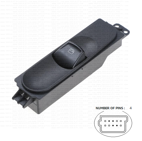 VAN-521 Панел бутони електрически стъкла за автомобили Mercedes Vito Viano