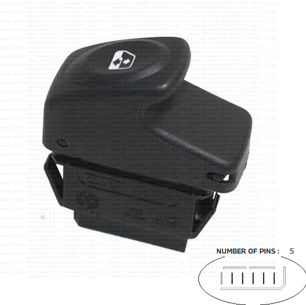 VAN-705 Бутони електрически стъкла за Dacia Logan