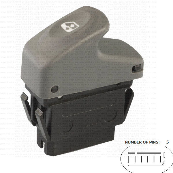 VAN-707 Бутони ел сив куплунг Renault Scenic 1 Megan 1 Kangoo 1