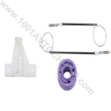 AVK-0747 Ремонтен комплект стъклоподемник заден десен Audi A3