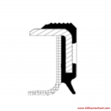 V20019548BЕC395 Семеринг 44x60x10 ptfe за автомобил BMW 3 Compact от 95 до 99 г