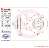 V08535911ЕC395 Диск спирачен преден за автомобил BMW 3 Compact от 95 до 99 г